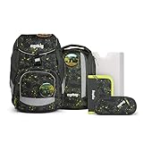 ergobag Pack MähdreschBär Schulrucksack Set 6tlg. Verschiedene Kletties (Landmaschinen)