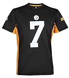 Fanatics NFL Pittsburgh Steelers Ben Roethlisberger #7 Polymesh Name Number Shirt Jersey Trikot (XXL)