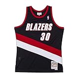 Mitchell & Ness Rasheed Wallace #30 Portland Trail Blazers 1999-00 Swingman NBA Trikot Schw