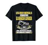 Herren Leg dich niemals mit einem Baggerfahrer an T-S