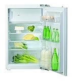 Bauknecht KSI 9GF2 Einbau-Kühlschrank mit Gefrierfach (Nische 88) / Gesamtnutzinhalt: 118 Liter/ Abtauautomatik im Kühlteil / LED-Licht / Einfache Festtürmontage SETMO-QUICK,Weiß