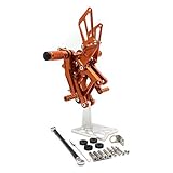 Universal Motorrad Fußrasten CNC-Motorrad-Fußrasten Fußrastenanlage Fußstützen CBR 125 150 Fußrasten Fußrasten Pedal Fußrastenanlage Gepasst Fit For H-o-n-d-a CBR150 CBR125 2011-2015 Motorrad U