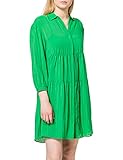 HUGO Damen Egy Bluse, Medium Green317, 38