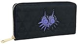 Nintendo Zelda Purse Majoras Mask Logo Nue offiziell Schwarz Zip