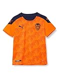 PUMA VCF Away Shirt Replica Jr T, Vibrant Orange-Peacoat, 176