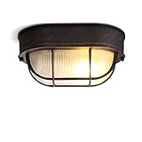 Deckenleuchte Deckenleuchte E27 Lampe Industrie Retro Style Schwarz Deckenleuchte for Flur Arbeitszimmer Schlafzimmer Schminktischlampe Hängelampe Deckenlampe Wohnzimmer ( Color : White light )