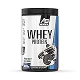 All Stars Whey Protein, Cookies & Cream, 1er Pack (1 x 400 g) Premium Eiweißpulver mit einer Mischung aus Molkenprotein-Konzentrat und hochreinem Molkenprotein-I