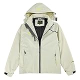 Damen Softshell Mantel Parka Kapuze Regenjacke Wasserdicht Winddicht Regenmantel übergangsjacke Windbreaker Winterjacke Funktionsjacke Outdoorjacke Outwear Frauen Leicht Hoodie Trenchcoat Kapuzenjack