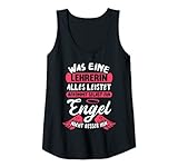 Damen Lehrerin Engel Schule Pädagogin Lustiges Klassenlehrerin Tank Top