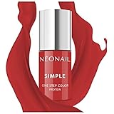 NEONAIL Rot XPRESS UV Nagellack 3in1 SIMPLE ONE STEP COLOR PROTEIN 7,2 ml LOVING 7815-7