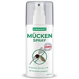 Silberkraft Mückenspray 4 x 100 ml ohne DEET, Mückenschutz Kinder & Baby geeignet, Haut-Spray, Anti-Mücken-M