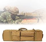 DONGSHUAI Rifle Bag, Tactical Double Long Rifle Pistol Gun Case, Lockable Pouches Compartments, Verfügbar Für Magazinspeicher Und Andere Werkzeuge (Color : Black),Gelb