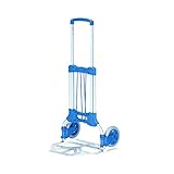 fetra Paketroller/1732 H109xB48,8xT50 cm blau 125 kg 5,2 kg