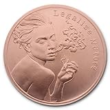 Golden State Mint 1 Unze (AVDP) .999 fein Kupfer Legalize Nature / Silver S