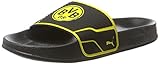 Puma Unisex-Erwachsene Leadcat TS BVB Badeschuhe, Schwarz Black-Cyber Yellow, 38 EU