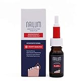 NAILUM ANTI-NAGELPILZ | Nagellack 10ml | Nagelpilzmittel zur wirksamen medizinischen Behandlung | auch gegen starken Nagelpilz - mittels Tiefenwirkung