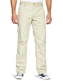 Timberland Twill Chino Straight Herren Jeans, Sand, 32 W/32 L