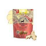 GimDog TRAIN & TREAT - Getreidefreie Hunde Leckerlis mit geringem Fettgehalt als idealer Trainings-Snack - 1 Beutel (1 x 125 g)