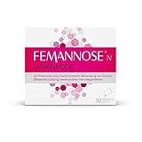 Femannose N – D-Mannose Granulat zur Prävention & unterstützenden Behandlung einer Blasenentzündung bei Frauen – 30 Portionsb