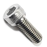 Zylinderschrauben mit Innensechskant M8 x 20 mm (10 Stück) - ISO 4762 - DIN 912Edelstahl A2 V2