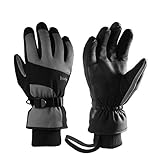 Darringls Herren Damen Skihandschuhe wasserdicht und Winddicht Kinderhandschuhe Winter Warmer Schneehandschuhe Winterhandschuhe Unisex Skifahren Wandern R