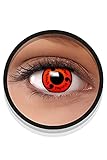 FXEYEZ Farbige Sharingan Kontaktlinsen NARUTO in rot, weich, 2 Stück (1 Paar), Ohne Sehstärk