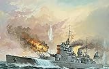 YANCONG Spiele Und Puzzles,Holz Puzzle 300 Teile, Bismarck-Schlachtschiff Royal Navy Klassisches 3D