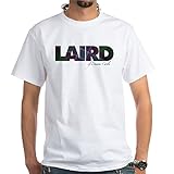 CafePress Laird Dunans Castle T-Shirt Baumwolle Gr. M, weiß