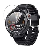 Vaxson 3 Stück 9H Panzerglasfolie, kompatibel mit Microwear L15 Smartwatch smart watch, Panzerglas Schutzfolie Display