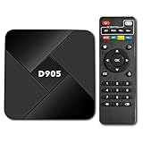 Akin Smart TV Box Android 10.0 TV Box 4GB RAM / 32GB 2.4G WiFi TV Box mit Quad Core für ARM CortexA53 CPU 4K @ 60fps Amlogic S905 Youtube Android TV Box Set Top Box Media Play