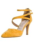 Tamaris Damen 1-1-24432-24 Riemchenpumps, Gelb (Sun 602), 38 EU