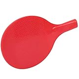 Ergonomische Tischtennisschläger, 17.2 * 10,2 cm Pong-Bälle aus Kunststoff für Kinder unter 3 Jahren. -RRB