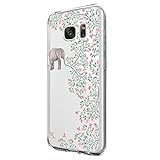 Jeack Hülle Kompatibel mit Samsung Galaxy S7 Hülle, Crystal Clear Handyhülle Ultra Dünn Flexibel Silikon Case Slim Transparent Schutzhülle Tasche case Bumper Cover für Samsung Galaxy S7 (8)