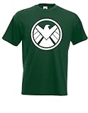 T-Shirt - Agents of S.H.I.E.L.D (Grün, XXL)