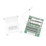 Lithium-Batterieschutzplatine, 13S 50A Lithium-Batterielade-Schutzplatine BMS-Platine mit Balance-Lade-Elektrodiode Lithium-Batterieschutzp