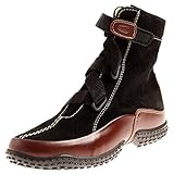 Wolky 1951 Dakota Damen Bootie Knöchelschuhe Boots Kurzstiefel Schuhe Wechselfußbett Schwarz EU 37