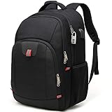 Laptop Rucksack Herren Rucksack Damen Anti-Diebstahl Rucksack für 17 zoll Laptop Schulrucksack Multifunktion Business Notebook Tasche Wasserdicht Großer mit USB Ladeanschluss für Arbeit R