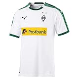 PUMA Herren BMG Home Replica with Sponsor Logo Trikot, White, S