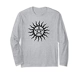 Pentagramm Sonne Okkult Wicca Neopaganismus Symbol Elemente Lang