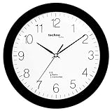 Technoline, WT 8000 Funk-Wanduhr, Ø 30cm, Schw