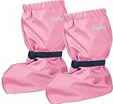 Playshoes Baby , leichte Krabbel-Schuhe für Jungen und Mädchen, mit Playshoes-Motiv, Pink (rosa 14), S