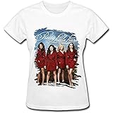 Women's Yx Mystery Tv Series Pretty Little Liars Poster T Shirt_3509 White XL