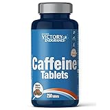 Weider Caffeine Tablets - Natürliches Koffein aus Grünem Kaffee-Extrakt - Leistung und Ausdauer - Vitamin B6 gegen Müdigkeit - Allergenfrei - 250 Tab