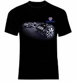 Scania Engine New V8 Truck Drivers Logo LKW Männer Printed T-Shirt (L)