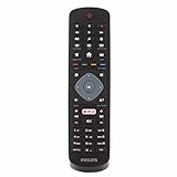 Philips 996596003606 Original Fernbedienung für 32PFS5362 49PUS610112 65PUS6262 LCD LED 3D HD Smart TV mit Netflix-T