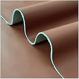 CHZRB-WAN Dicke 1.2mm Kunstleder Kunstleder Stoff Premium Soft Feel Material Vinyl Stoff Polsterbreite 138cm，Pro 1 Meter X 138cm（Braun）(Size:4M×1.38M)