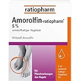 Amorolfin-ratiopharm Nagellack bei Nagelpilz, 3 ml Wirkstoffhaltiger Nagellack