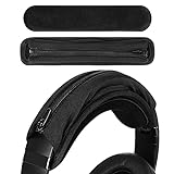 Geekria Mittelgroßer Velours-Haken- und Schlaufen-Kopfband-Überzug + Kopfband-Pad-Set/Kopfbandschutz mit Reißverschluss/kein Werkzeug erforderlich, kompatibel mit ATH Bose B JBL Hyperx Sony Kopfhö
