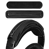 Geekria Mittelgroßer Velours-Haken- und Schlaufen-Kopfband-Überzug + Kopfband-Pad-Set/Kopfbandschutz mit Reißverschluss/kein Werkzeug erforderlich, kompatibel mit ATH Bose B JBL Hyperx Sony Kopfhö