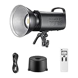 Neewer 150W 5600K Dimmbares LED-Videolicht, Bowens Montage ausgeglichenes Tageslicht LED-Dauerlicht CRI 97+ 13000LM mit 2,4G Funkfernbedienung für Studio-Videobeleuchtung YouTube-Fotografie (CB150)